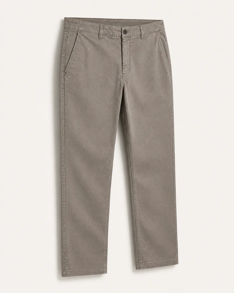 Taupe Chino, front three quarter