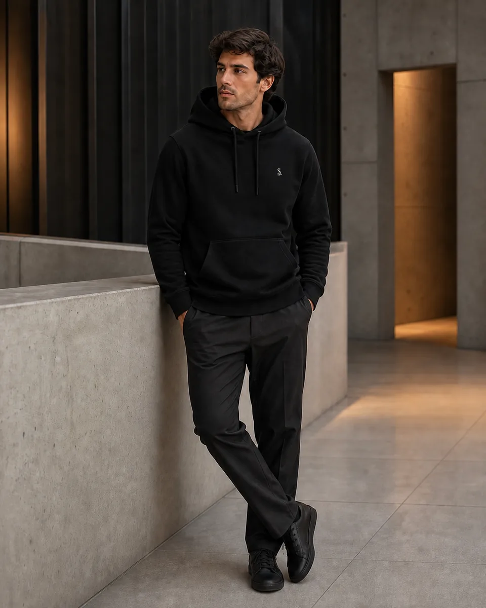 Essential Hoodie lifestyle view