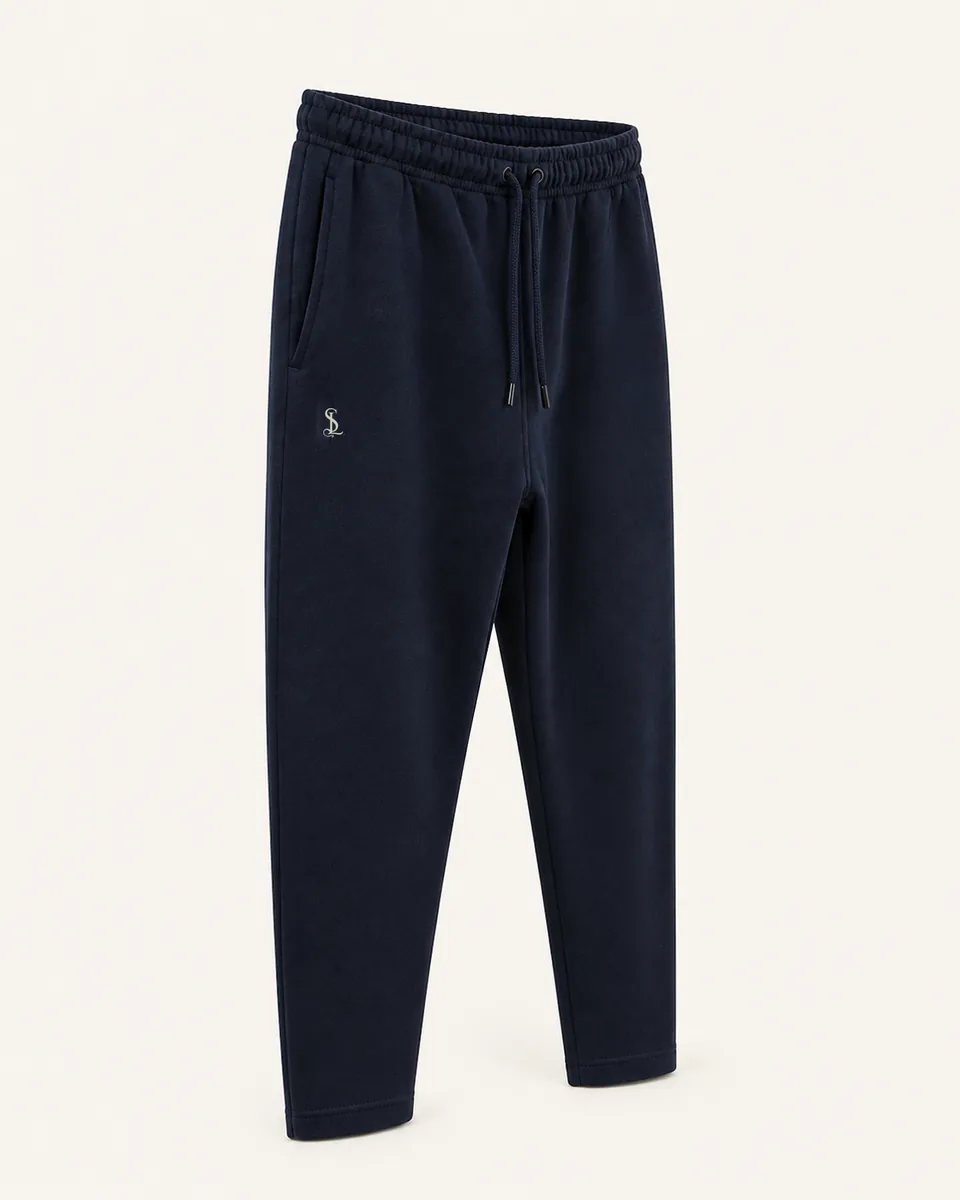 Deep-Navy Jogger, Front Three Quarter Catalog