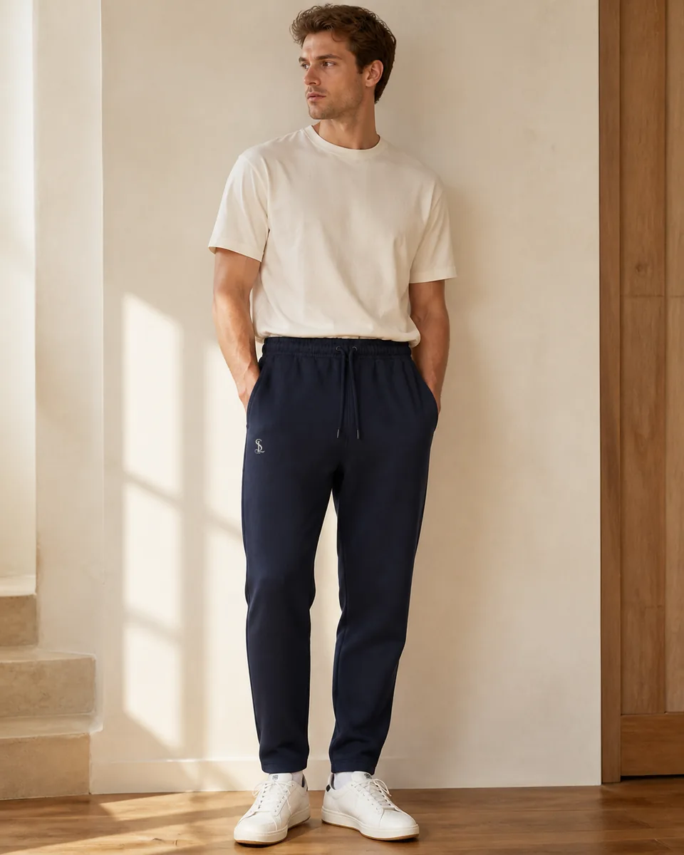 Deep-Navy Jogger, Lifestyle Campaign