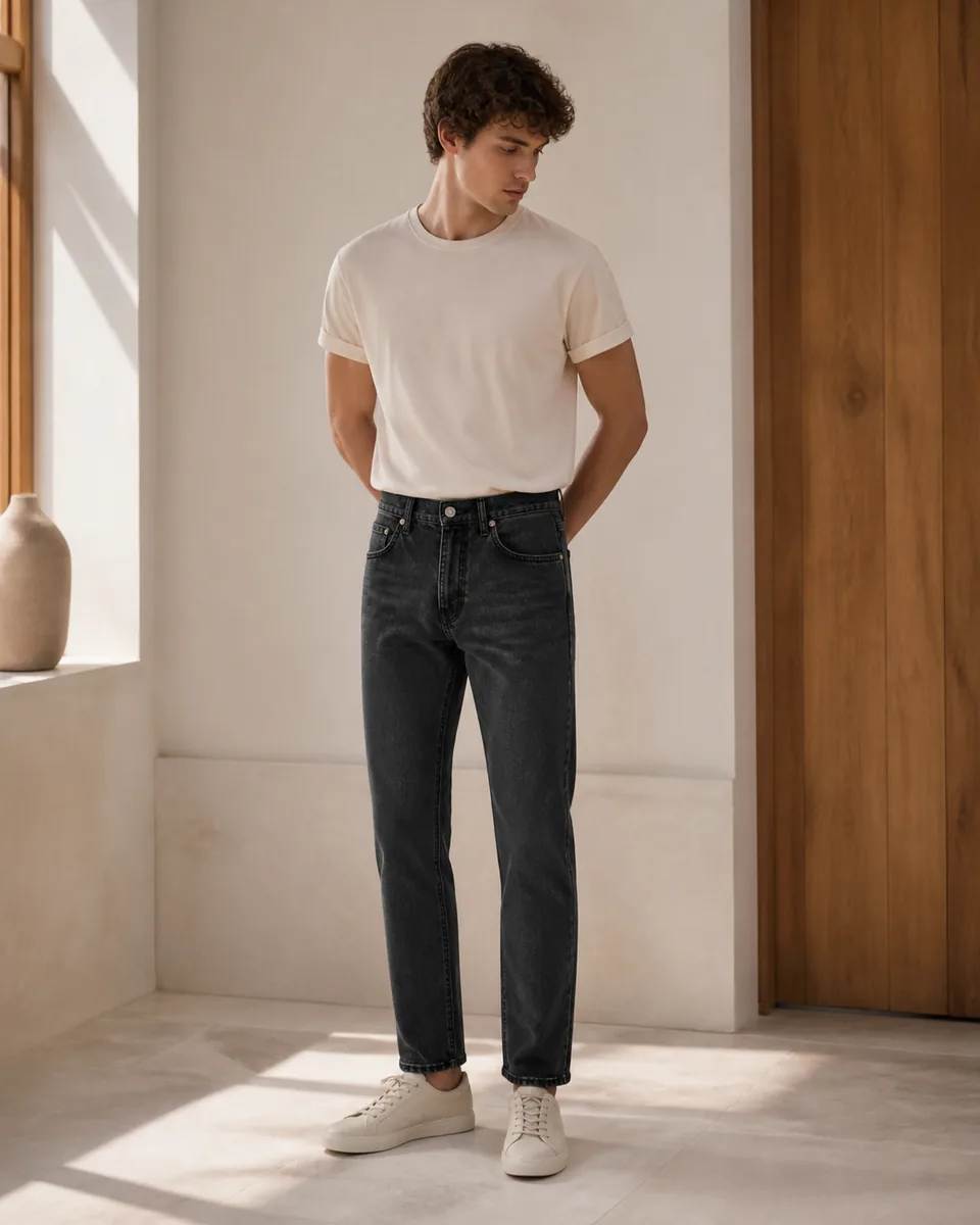 Gray 5 PKT Denim Long Pant, Lifestyle Campaign