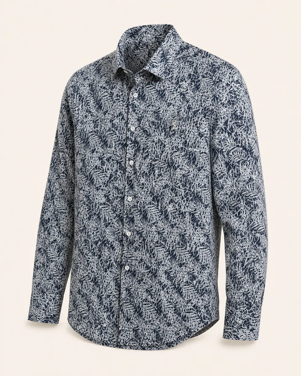 Botanical Shirt, three quarter catalog