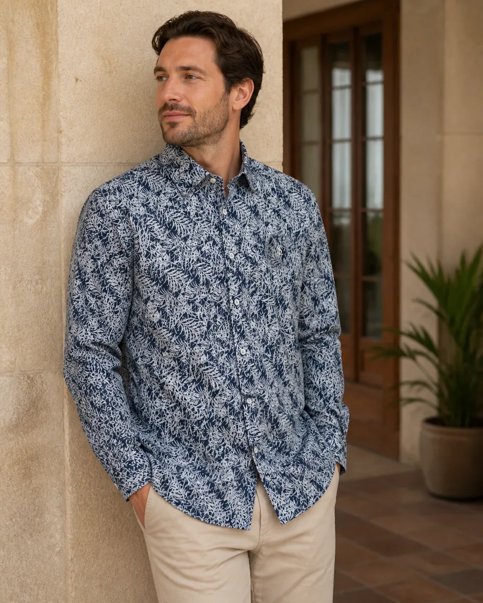 Botanical Shirt, lifestyle campaign