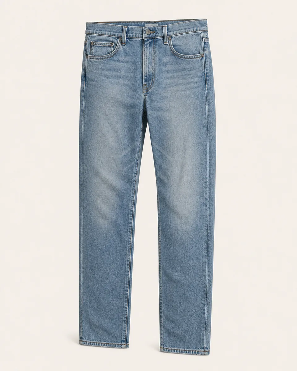 Relaxed Light-Wash Jean, front three quarter