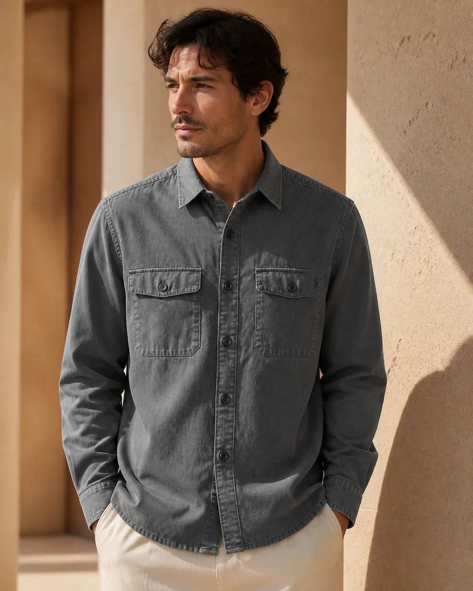 Utility Overshirt, lifestyle campaign