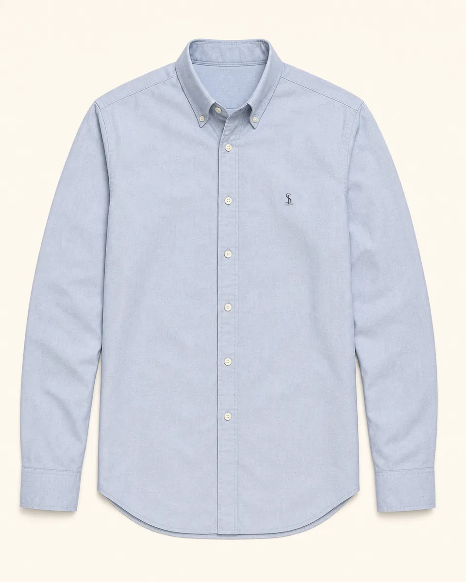 Pale-Blue Dress Shirt