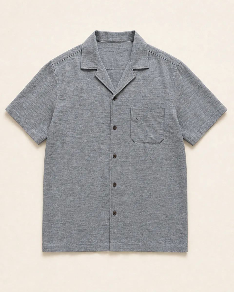 Camp-Collar Shirt