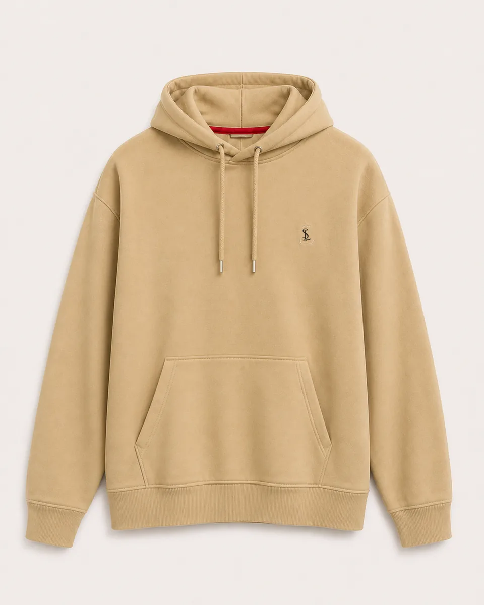 Warm Beige Hoodie
