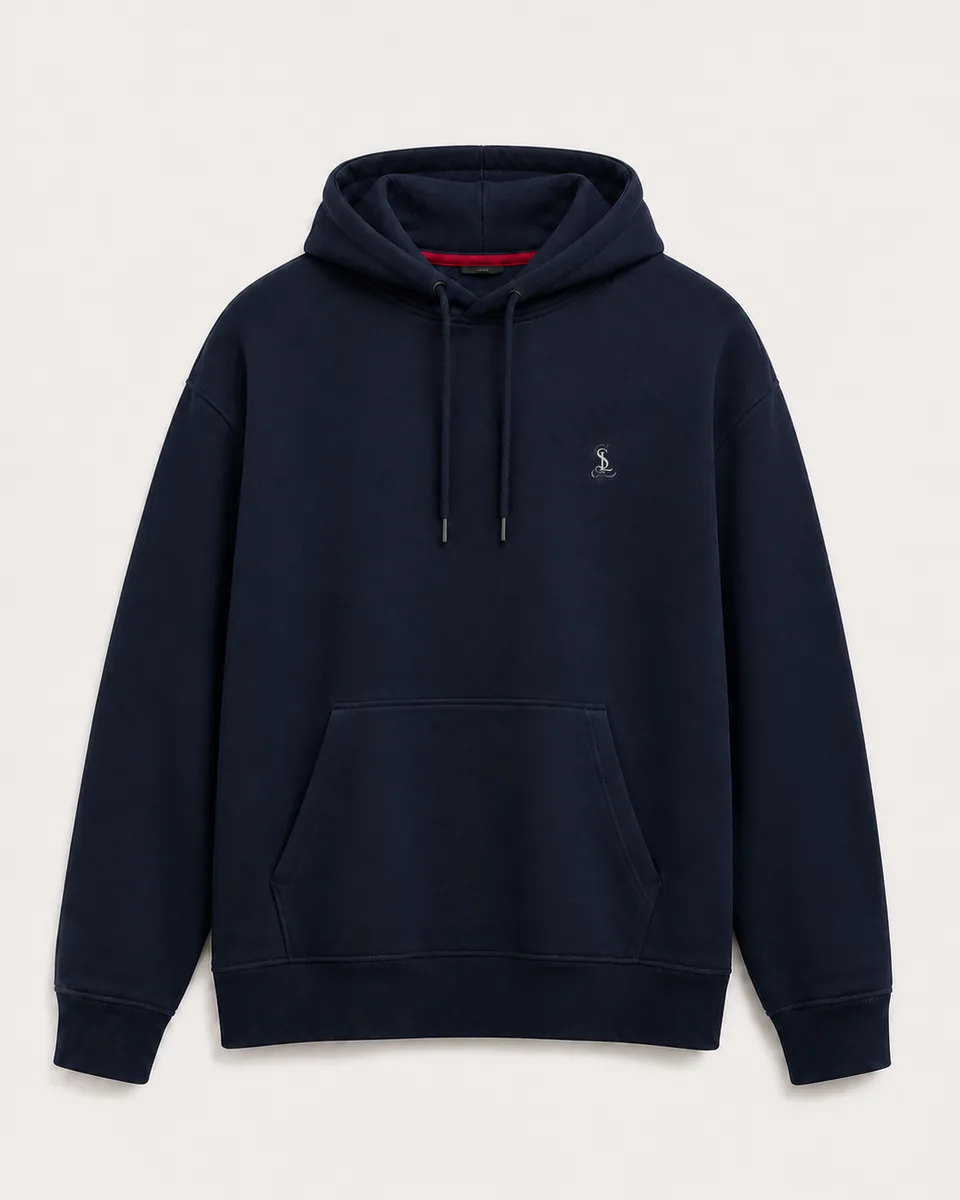 Deep-Navy Hoodie