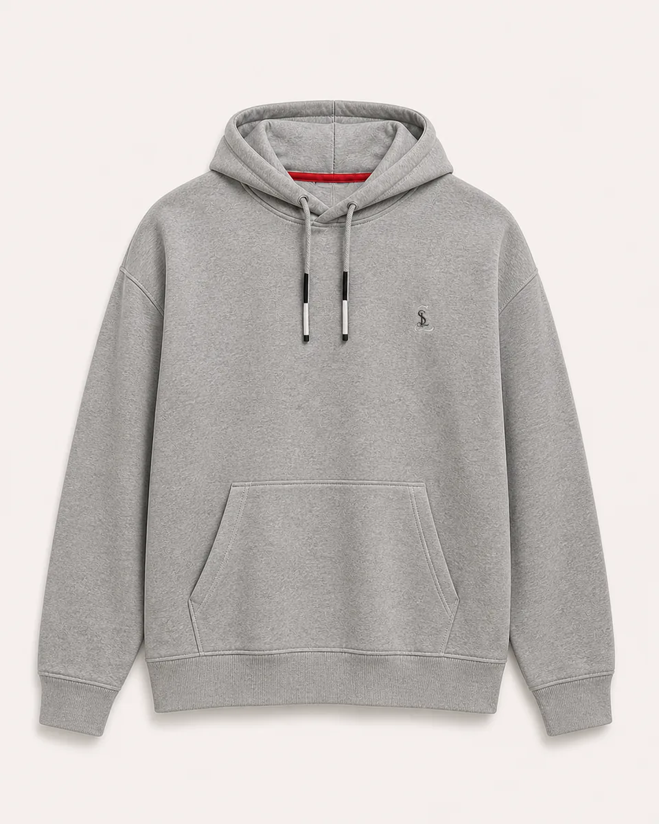 Heather-Gray Hoodie