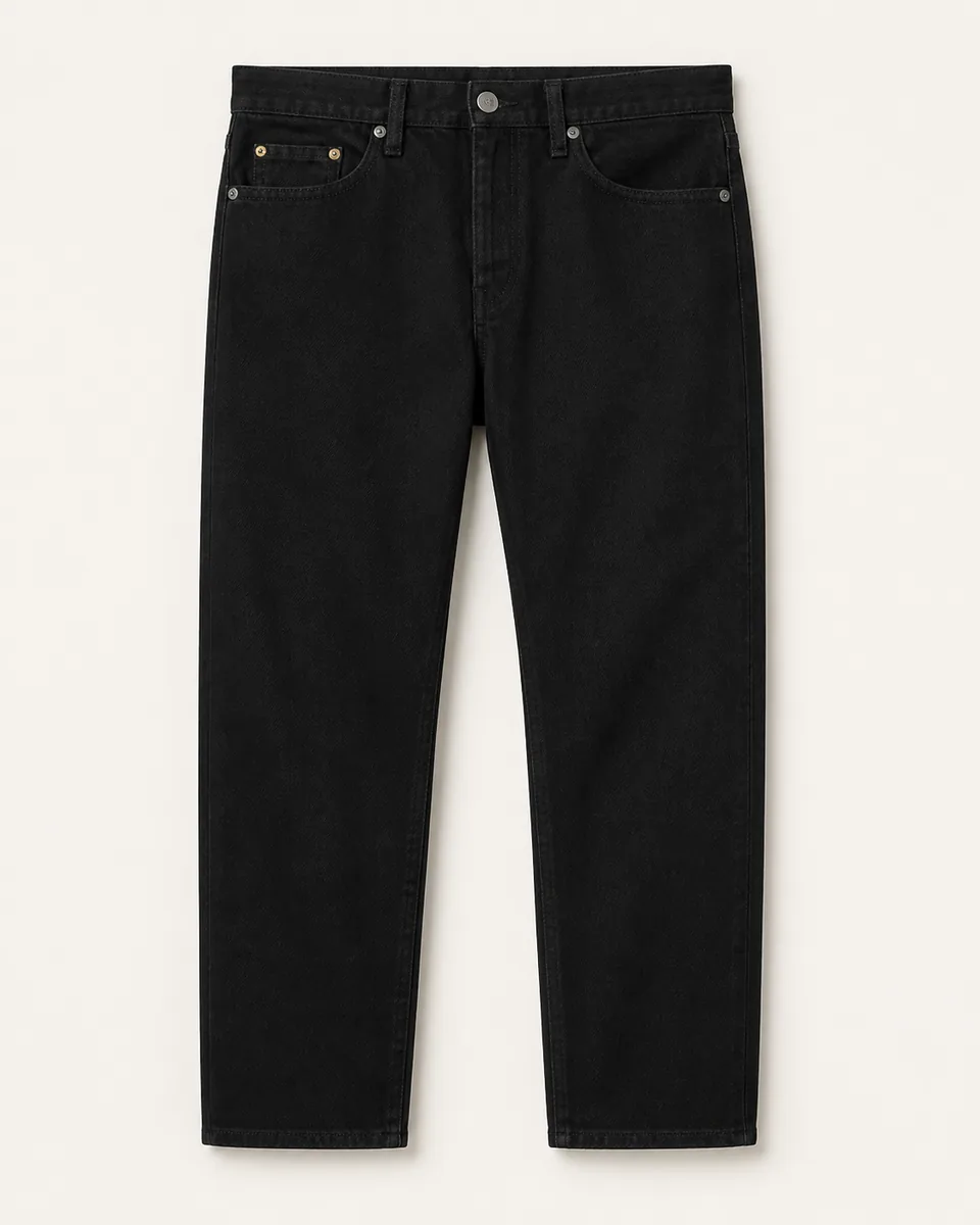 Black 5 PKT Denim Long Pant
