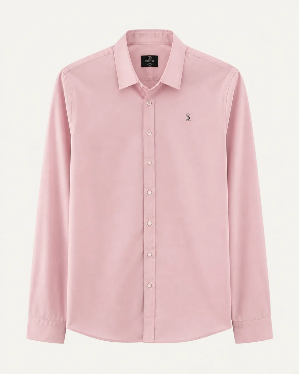 Pink Long-Sleeve Shirt